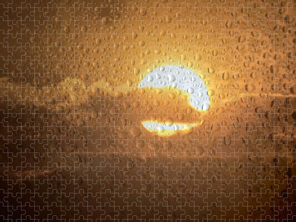 Wolfgang Stocker Jigsaw Puzzle featuring the photograph Sun is back by Wolfgang Stocker