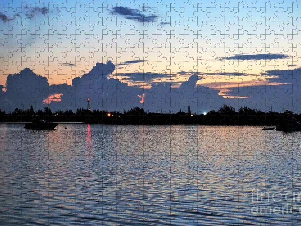 Sunrise Jigsaw Puzzle featuring the photograph Sunrise over Key West by Merle Grenz