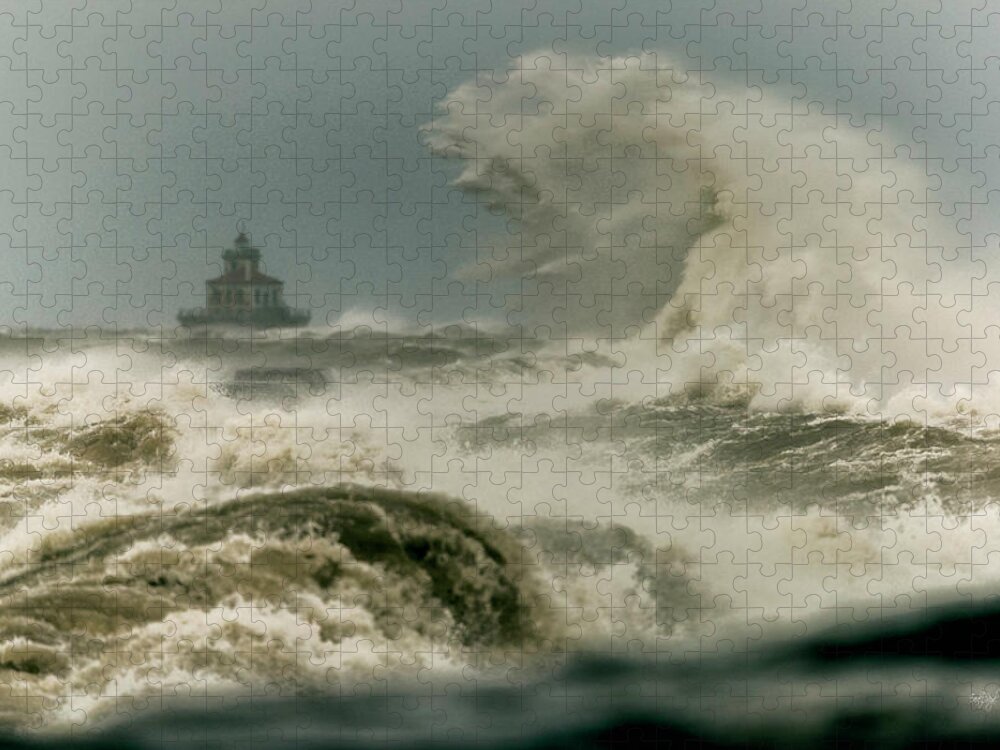 Storm Jigsaw Puzzle featuring the photograph Surrender by Everet Regal