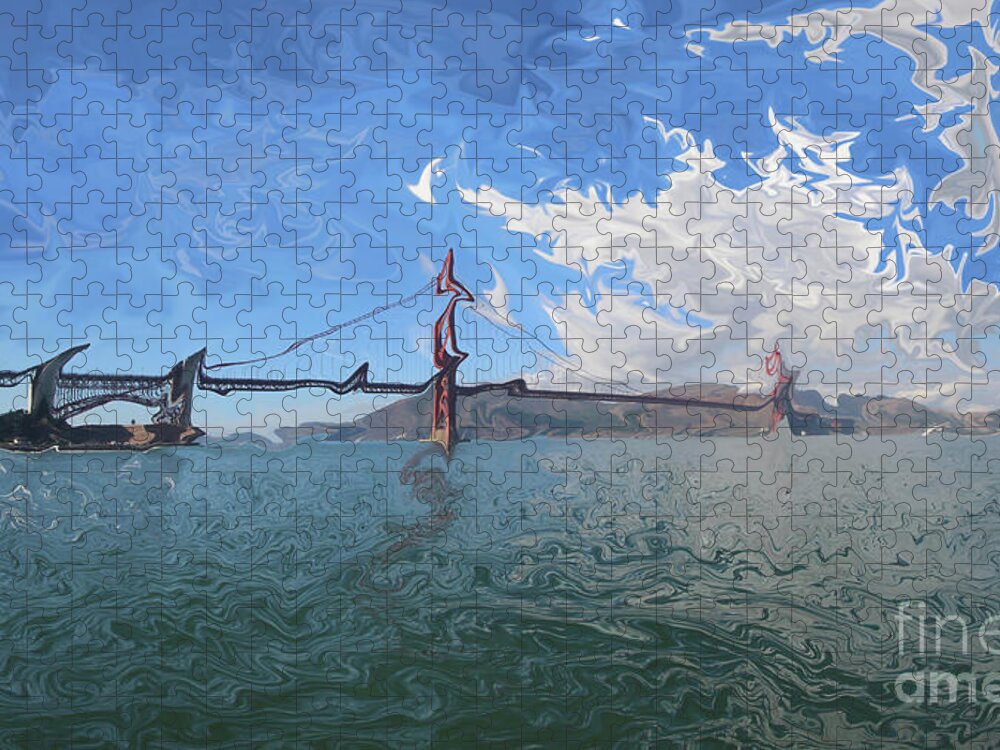 1000 Views Jigsaw Puzzle featuring the photograph Suspension of Reality by Jenny Revitz Soper