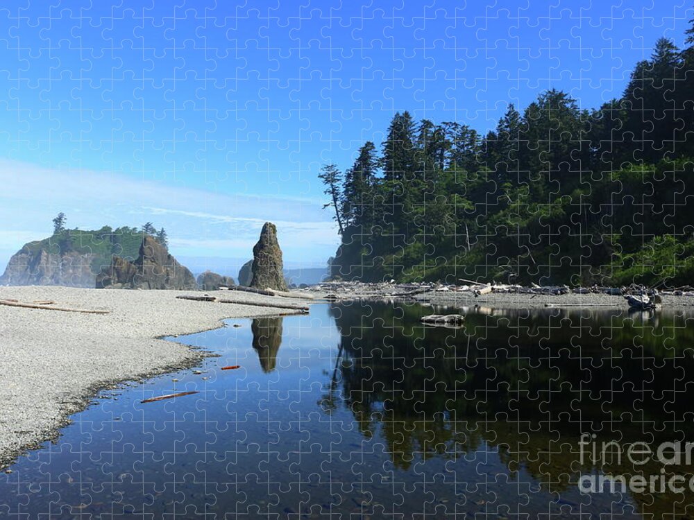  Beach Jigsaw Puzzle featuring the photograph Take A Walk With Me by Christiane Schulze Art And Photography