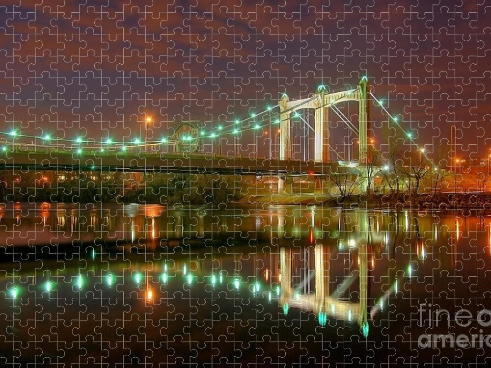 Architecture Jigsaw Puzzle featuring the photograph Take me to the River by Wayne Moran
