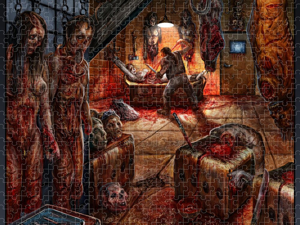 Tony Koehl Jigsaw Puzzle featuring the digital art Taken Away by Tony Koehl