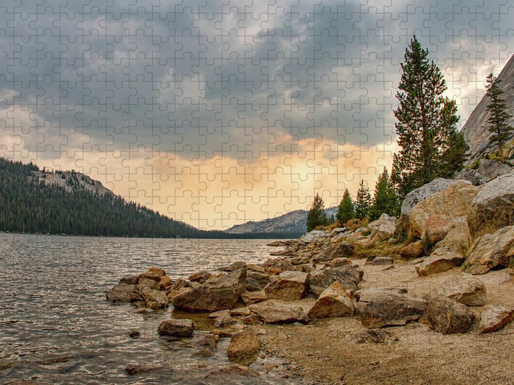 Tenaya Lake Jigsaw Puzzle featuring the photograph Tenaya Lake - Yosemite by Kristia Adams