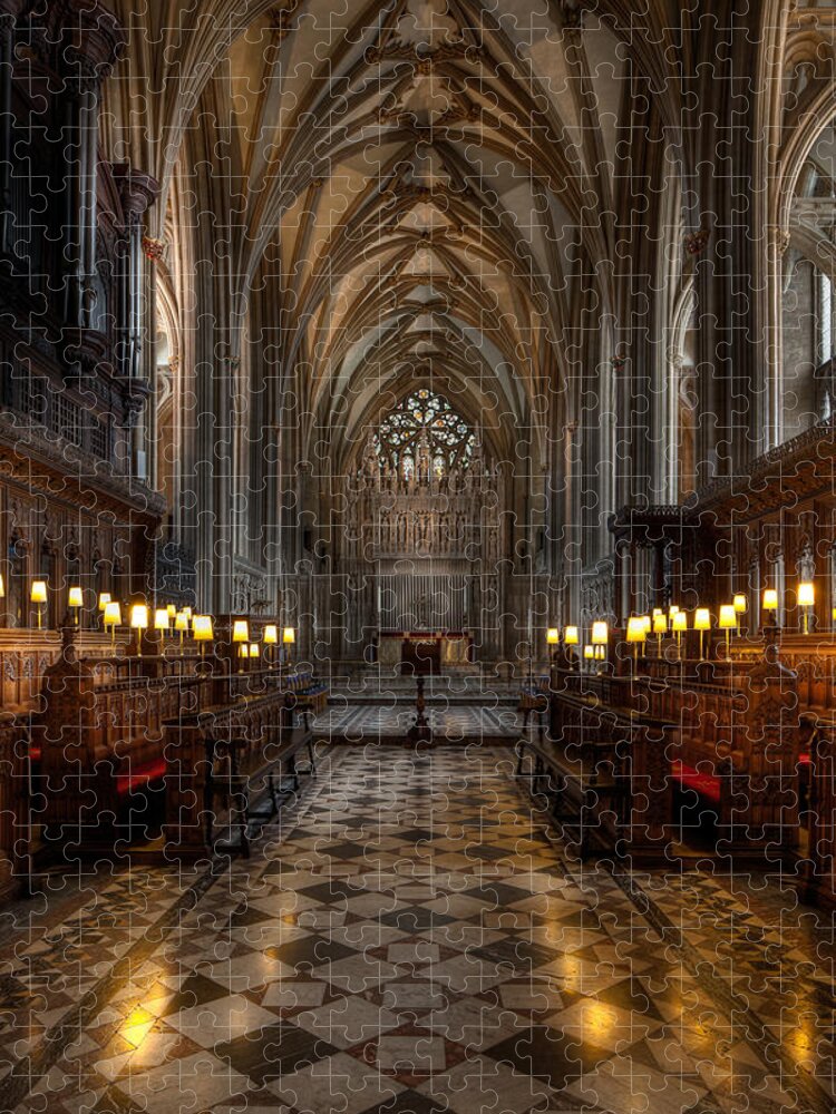 Catholic Jigsaw Puzzle featuring the photograph The Altar by Adrian Evans