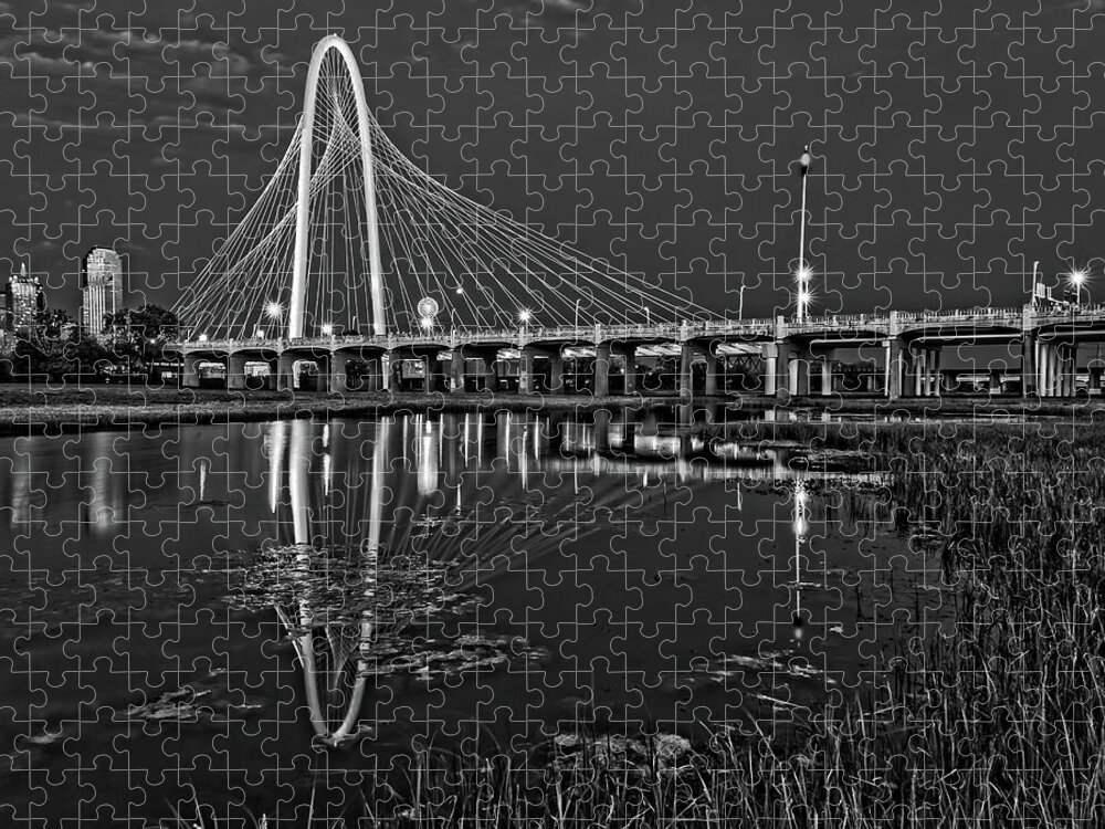 The Bridge Jigsaw Puzzle featuring the photograph The Bridge by George Buxbaum