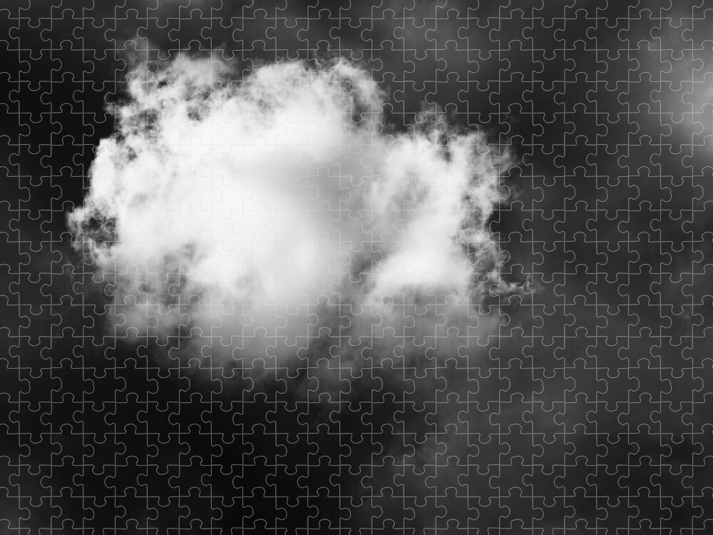 Cloud Jigsaw Puzzle featuring the photograph The Cloud by Mary Lee Dereske