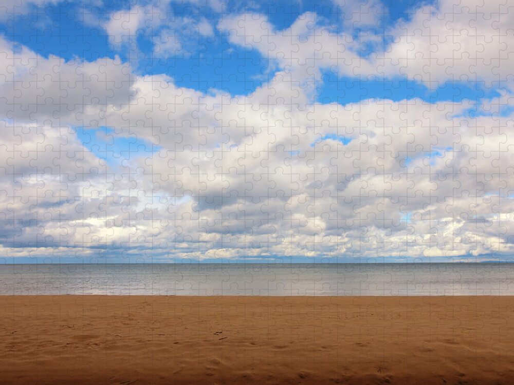 Lake Superior Jigsaw Puzzle featuring the photograph The Clouds Above by Rachel Cohen