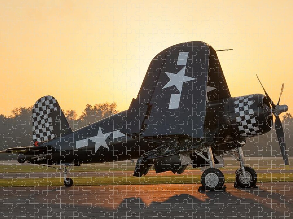 2014 Jigsaw Puzzle featuring the photograph The Gold Standard by Chris Buff