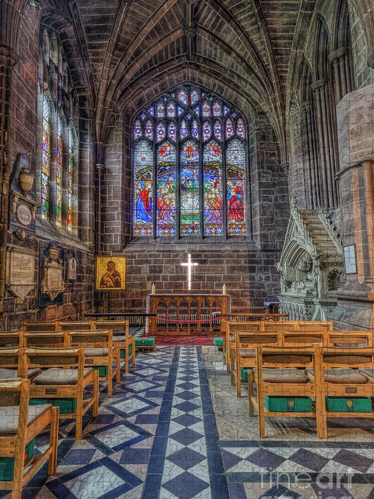 Cross Jigsaw Puzzle featuring the photograph The Holy Cross by Ian Mitchell
