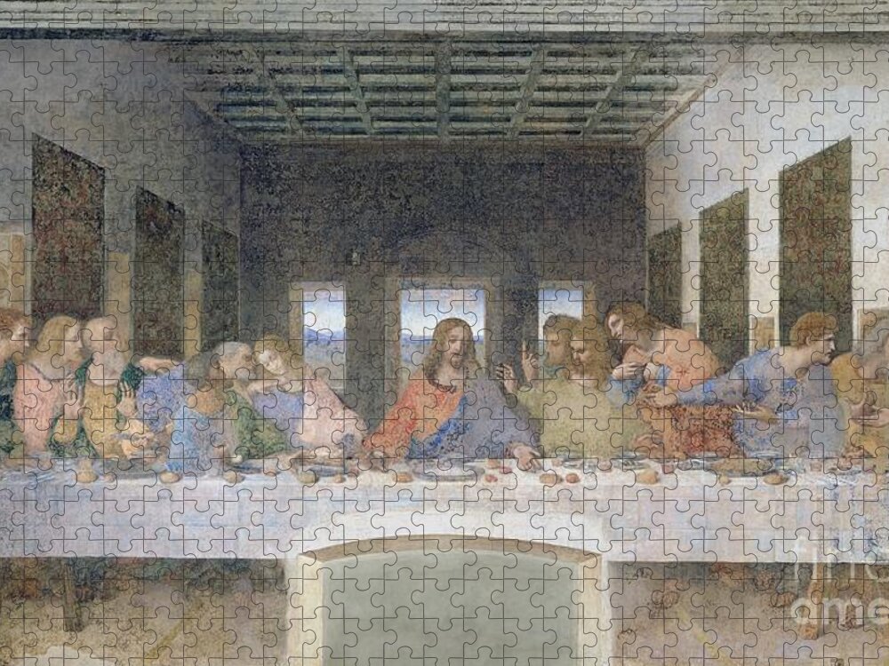 The Last Supper Jigsaw Puzzle by Leonardo da Vinci - Pixels Puzzles