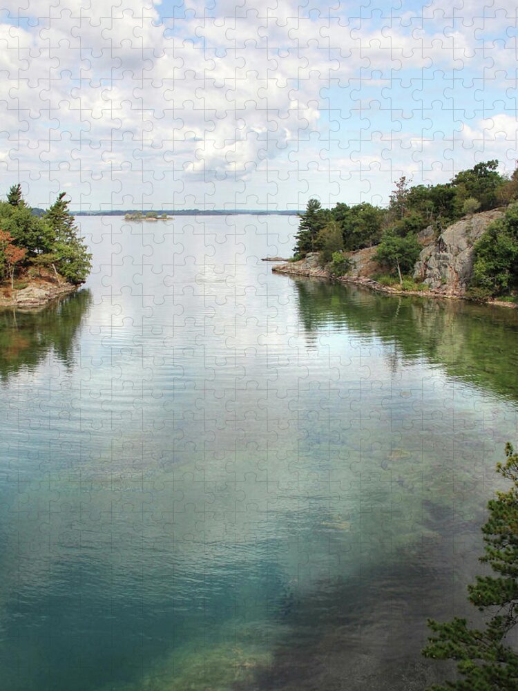 Thousand Islands Jigsaw Puzzle featuring the photograph The Narrows by Lori Deiter