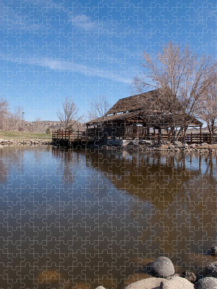 Rancho San Rafael Park Jigsaw Puzzle featuring the photograph The Old Ranch by Kristy Urain