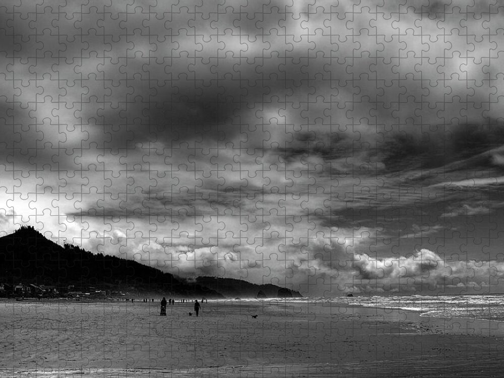 Cannon Beach Jigsaw Puzzle featuring the photograph The Oregon Coast by David Patterson