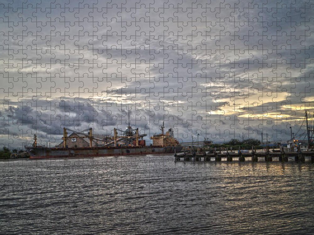 Port Jigsaw Puzzle featuring the photograph The Port by Chauncy Holmes