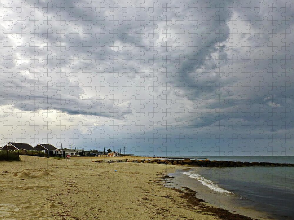 Cape Cod Jigsaw Puzzle featuring the photograph The Rain Has Ended by Lyuba Filatova