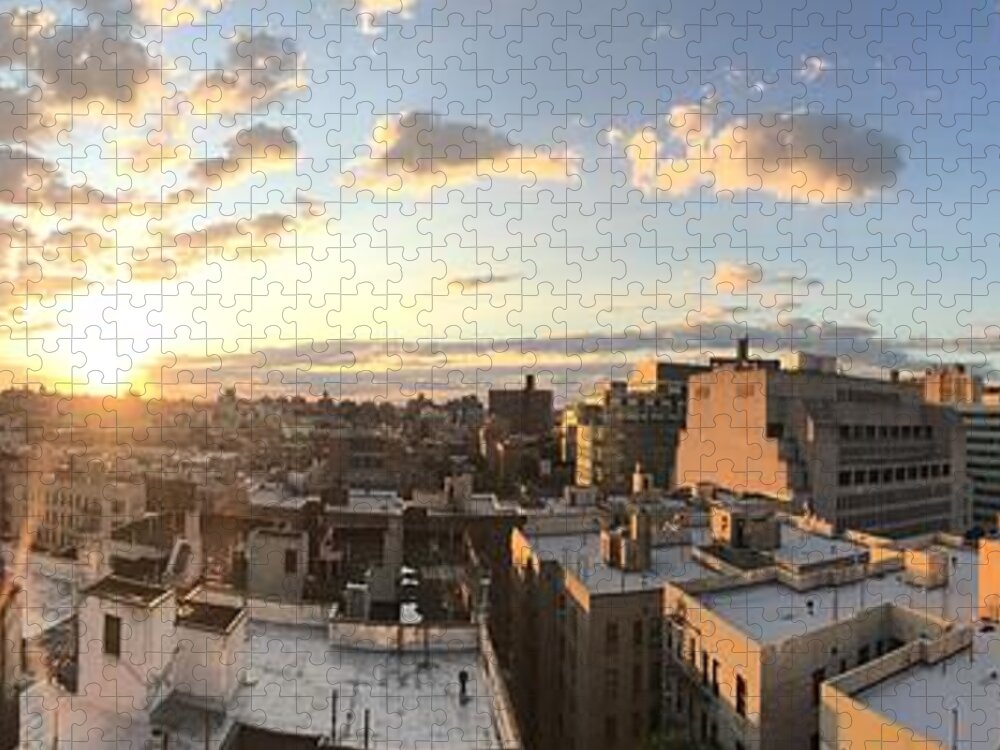 Bronx Jigsaw Puzzle featuring the photograph The Bronx Morning by Wade Hampton