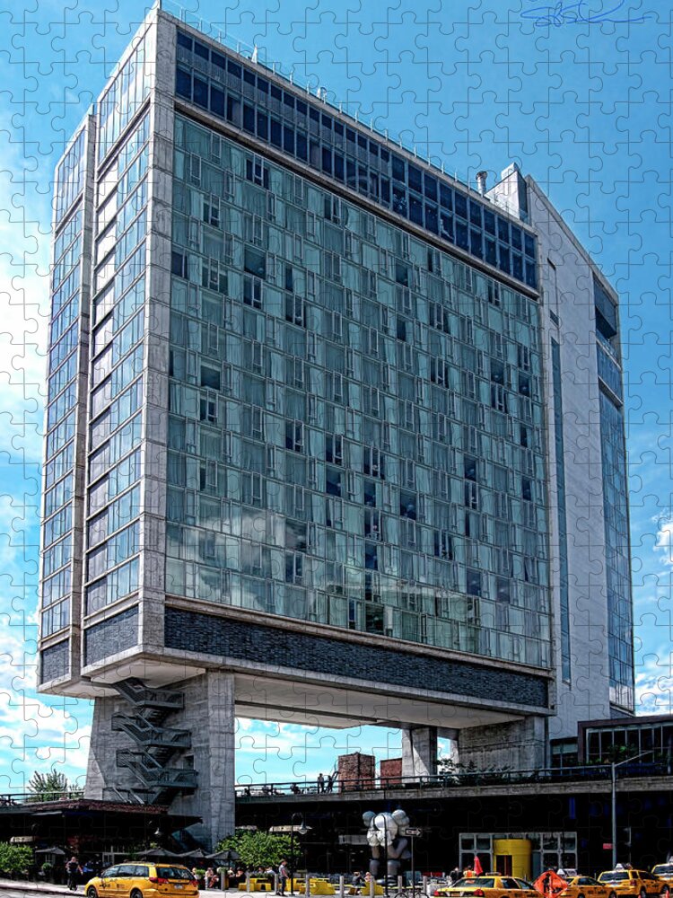 Nyc Jigsaw Puzzle featuring the photograph The Standard Hotel by S Paul Sahm