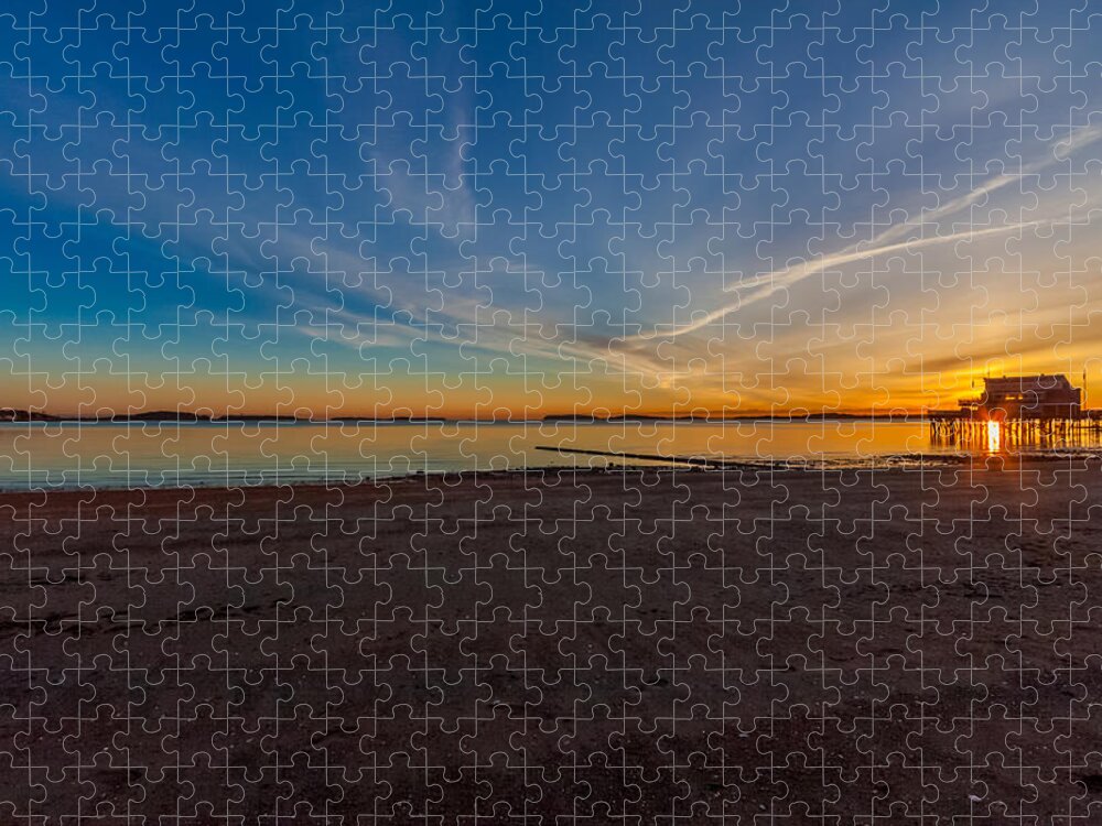 Quincy Jigsaw Puzzle featuring the photograph The Sun Also Rises by Brian MacLean