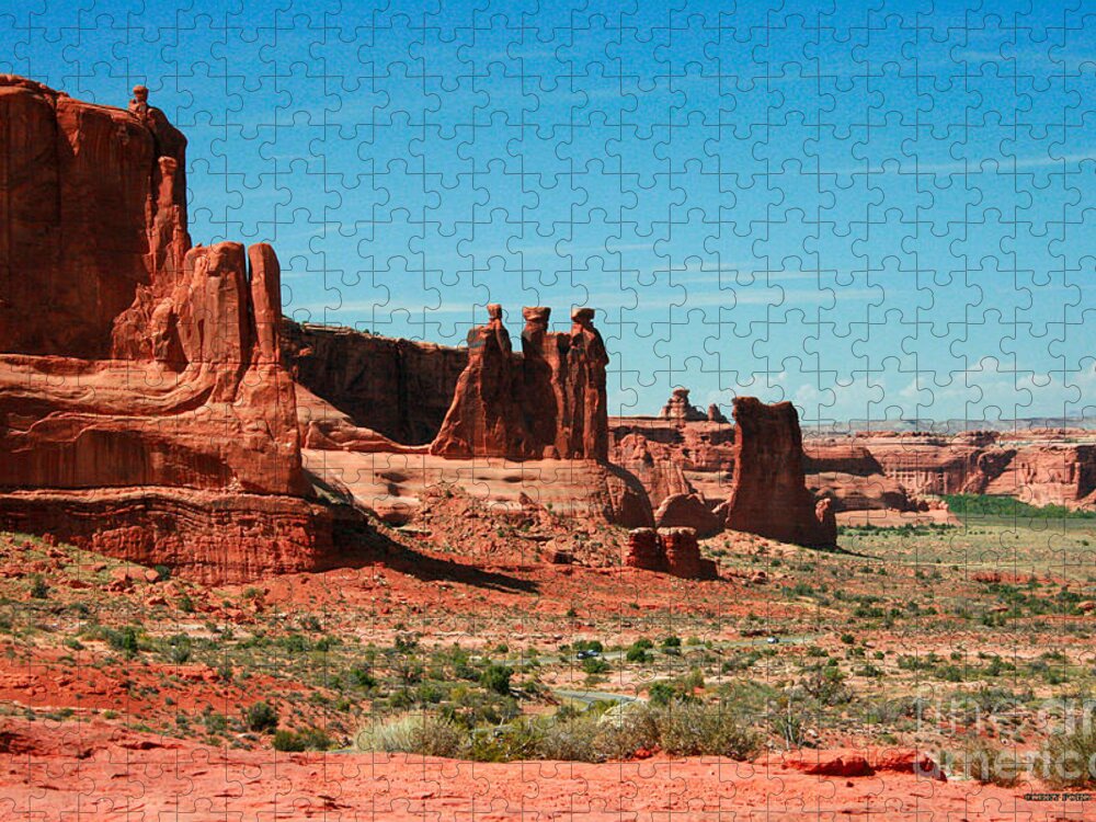 The Three Gossips Jigsaw Puzzle featuring the painting The Three Gossips by Corey Ford