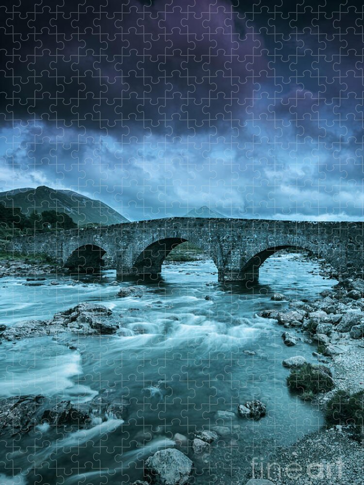 Landscape Jigsaw Puzzle featuring the photograph There Will Be Bridges by David Lichtneker