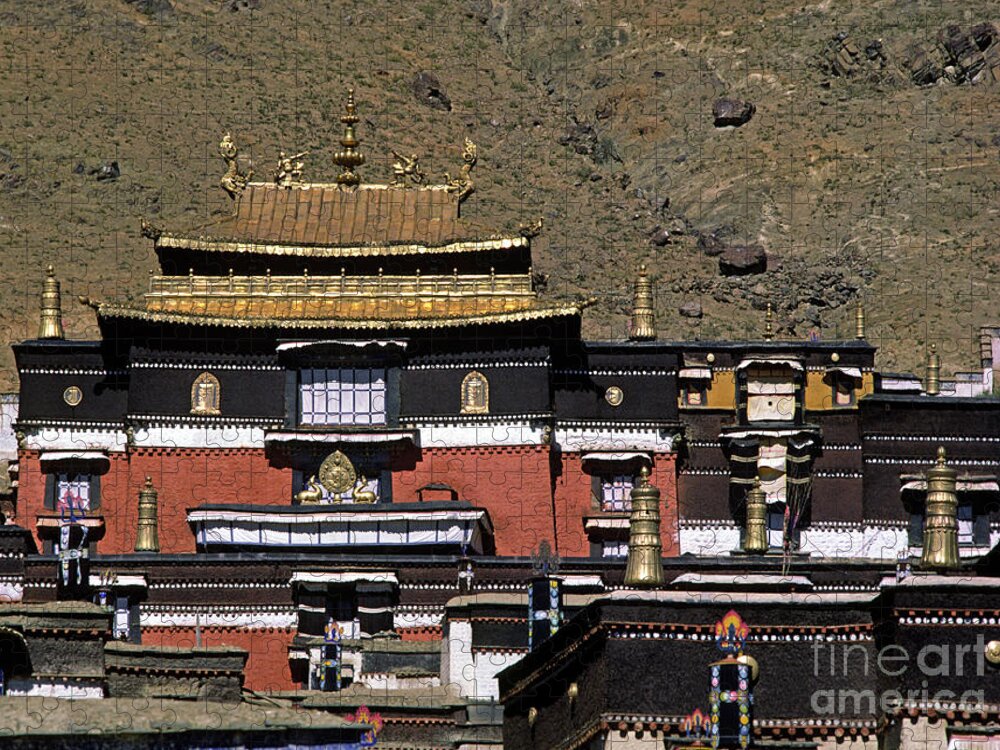 Travel Jigsaw Puzzle featuring the photograph Tibet_110-6 by Craig Lovell
