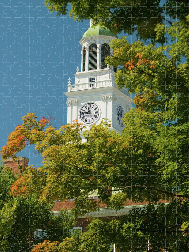 dartmouth College Jigsaw Puzzle featuring the photograph Time for Autumn by Paul Mangold