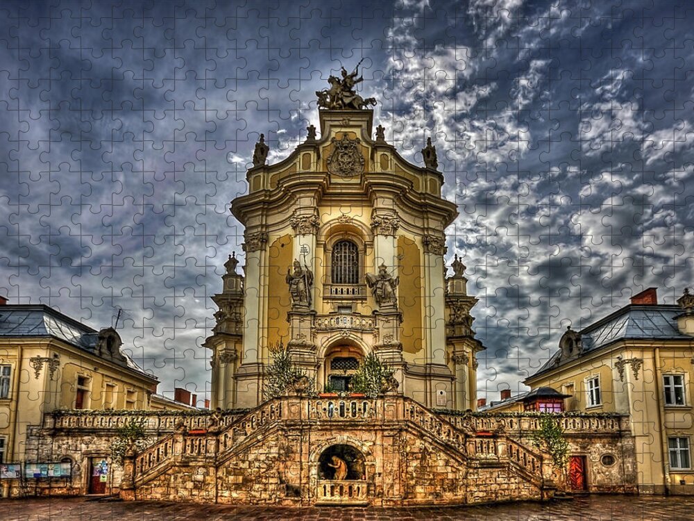 Cathedral Jigsaw Puzzle featuring the photograph Timeless Beauty by Evelina Kremsdorf