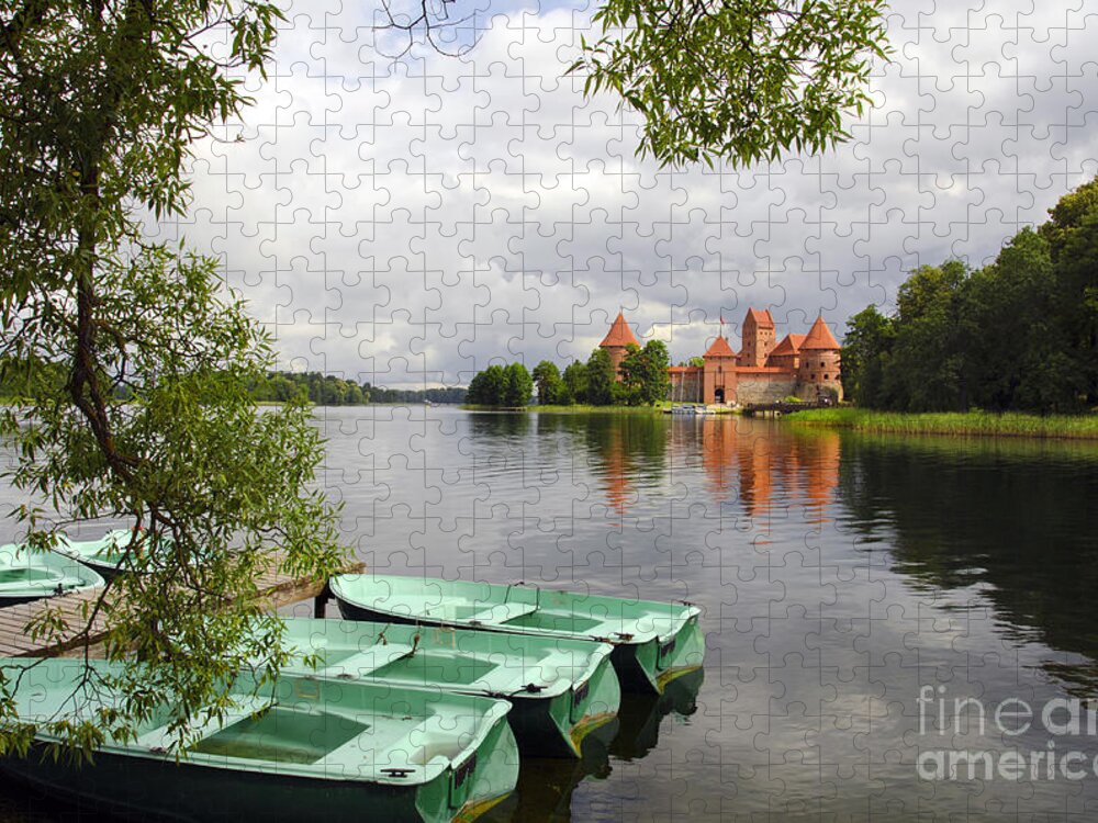 Castle Jigsaw Puzzle featuring the photograph Trakai Island Castle by RicardMN Photography
