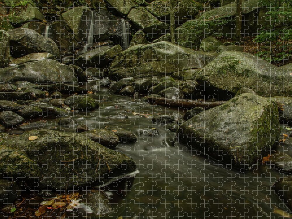 Trap Falls Jigsaw Puzzle featuring the photograph Trap Falls by Gales Of November