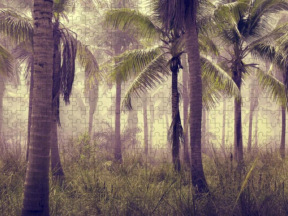Tropical Forest Jigsaw Puzzle featuring the photograph Tropical Forest by Marianna Mills