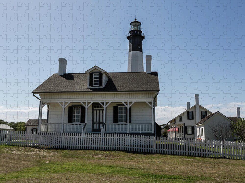 Lighthouse Jigsaw Puzzle featuring the photograph Tybee Island Lighthouse by Kim Hojnacki