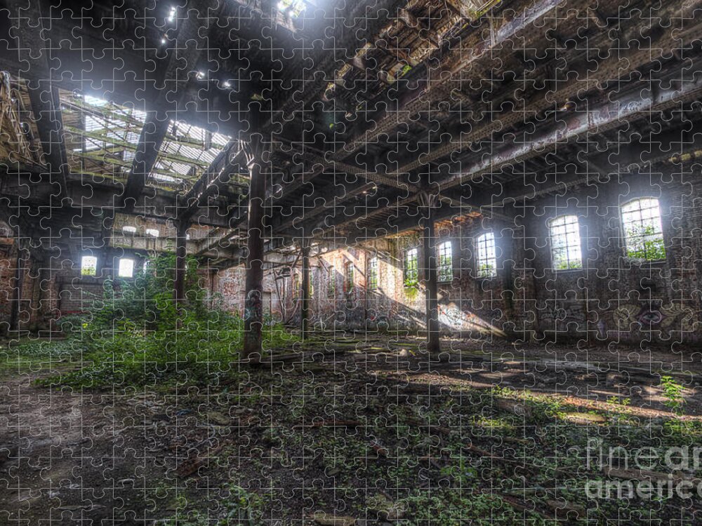 Yhun Suarez Jigsaw Puzzle featuring the photograph Urban Decay 2.0 by Yhun Suarez