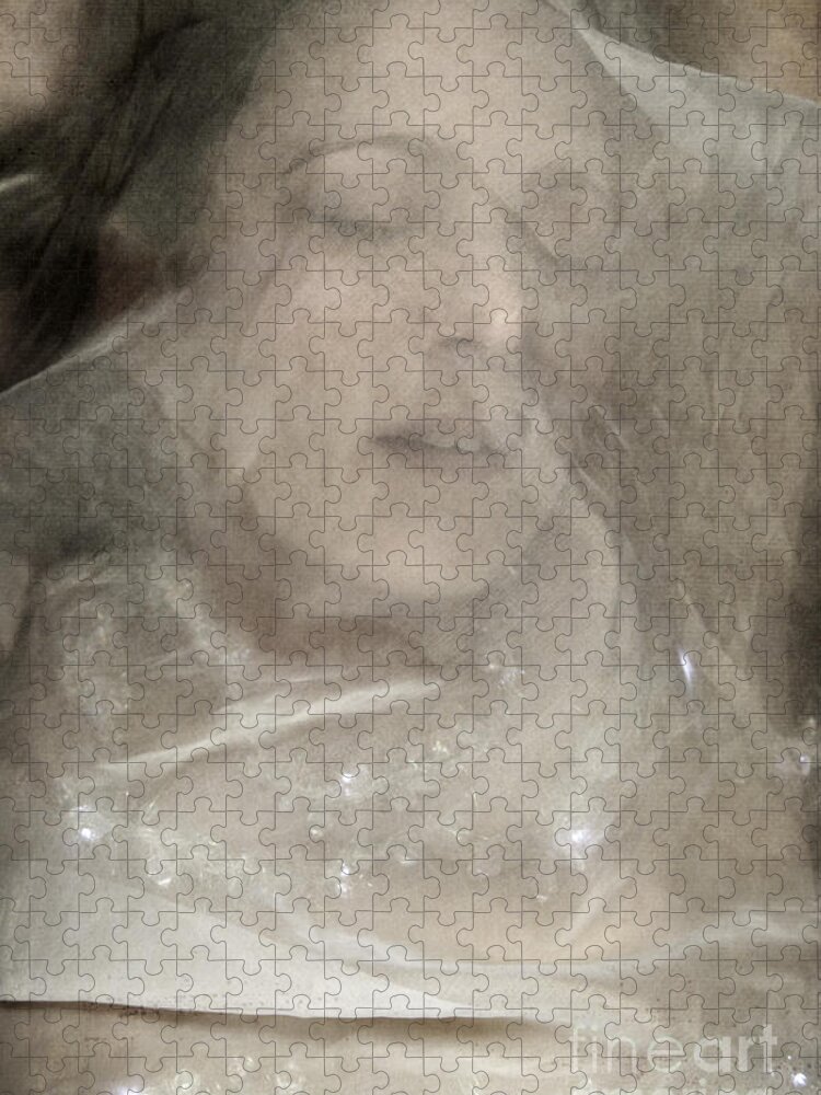 Veil Jigsaw Puzzle featuring the photograph Veiled princess by Clayton Bastiani