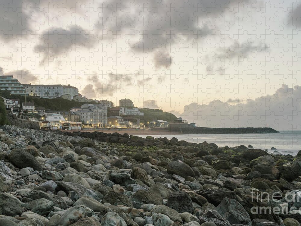 Coast Jigsaw Puzzle featuring the photograph Ventnor Coast by Clayton Bastiani