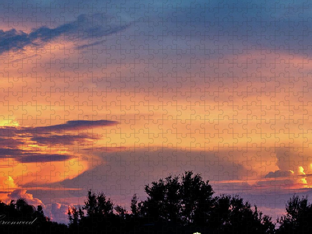 Landscape Jigsaw Puzzle featuring the photograph Vero Sunrise by Les Greenwood