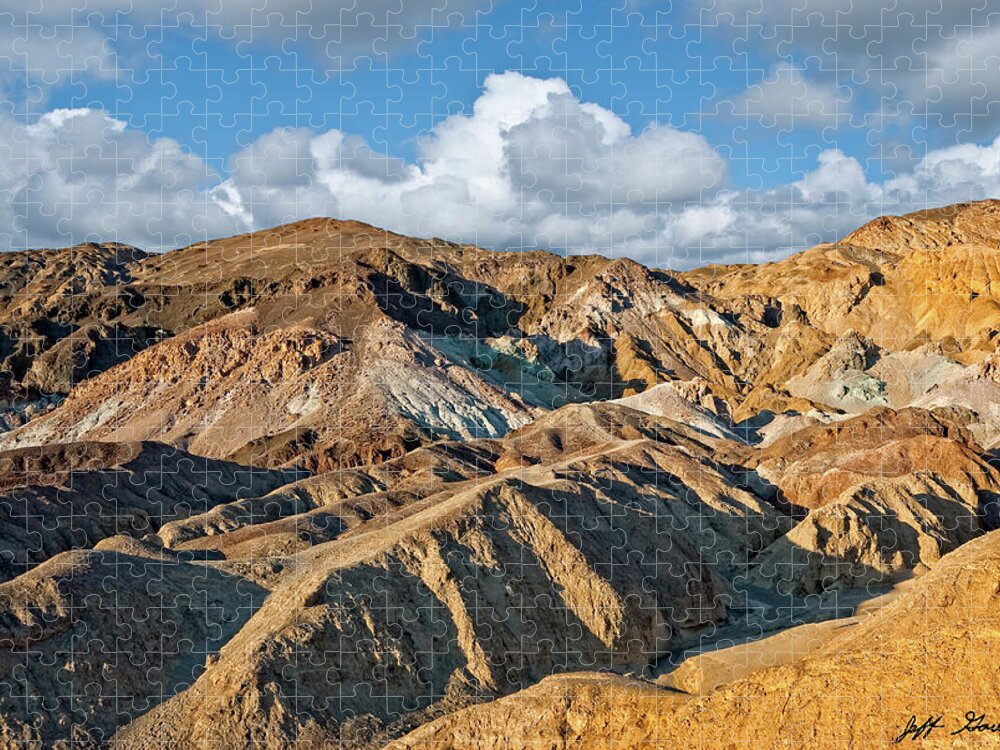 Arid Climate Jigsaw Puzzle featuring the photograph View from Artist's Palette by Jeff Goulden