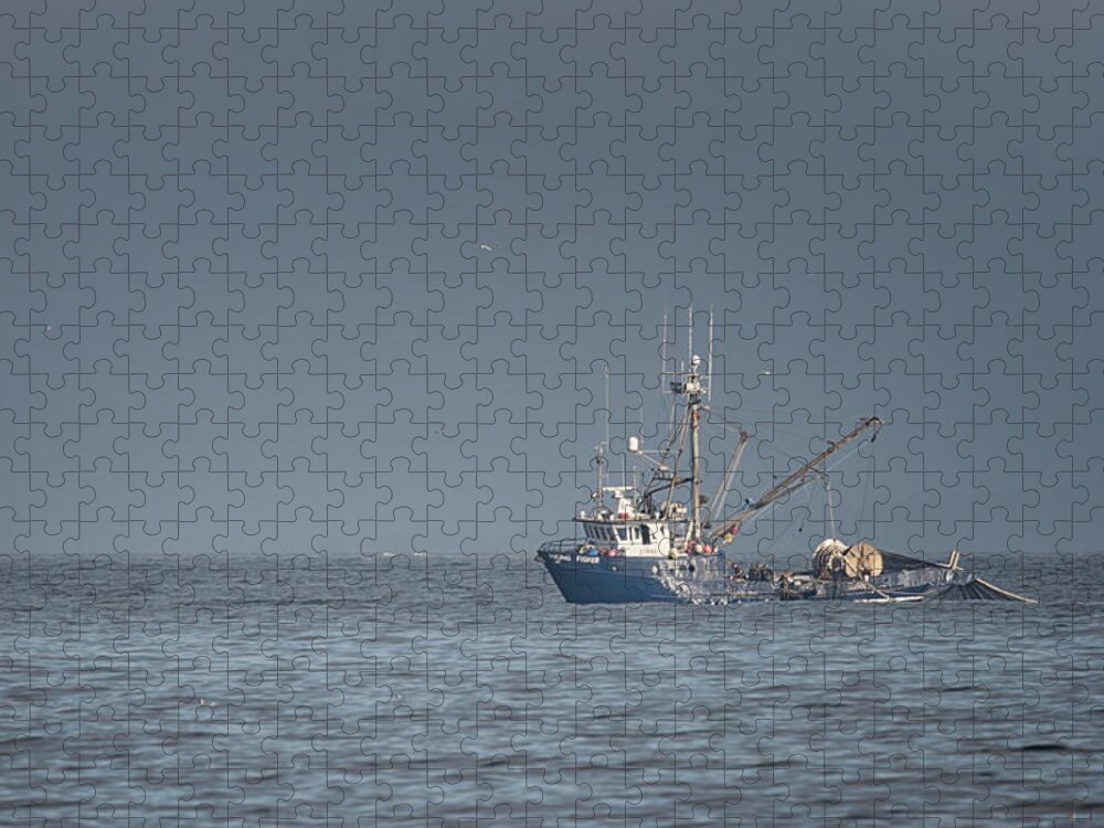Viking Fisher Jigsaw Puzzle featuring the photograph Viking Fisher 2 by Randy Hall