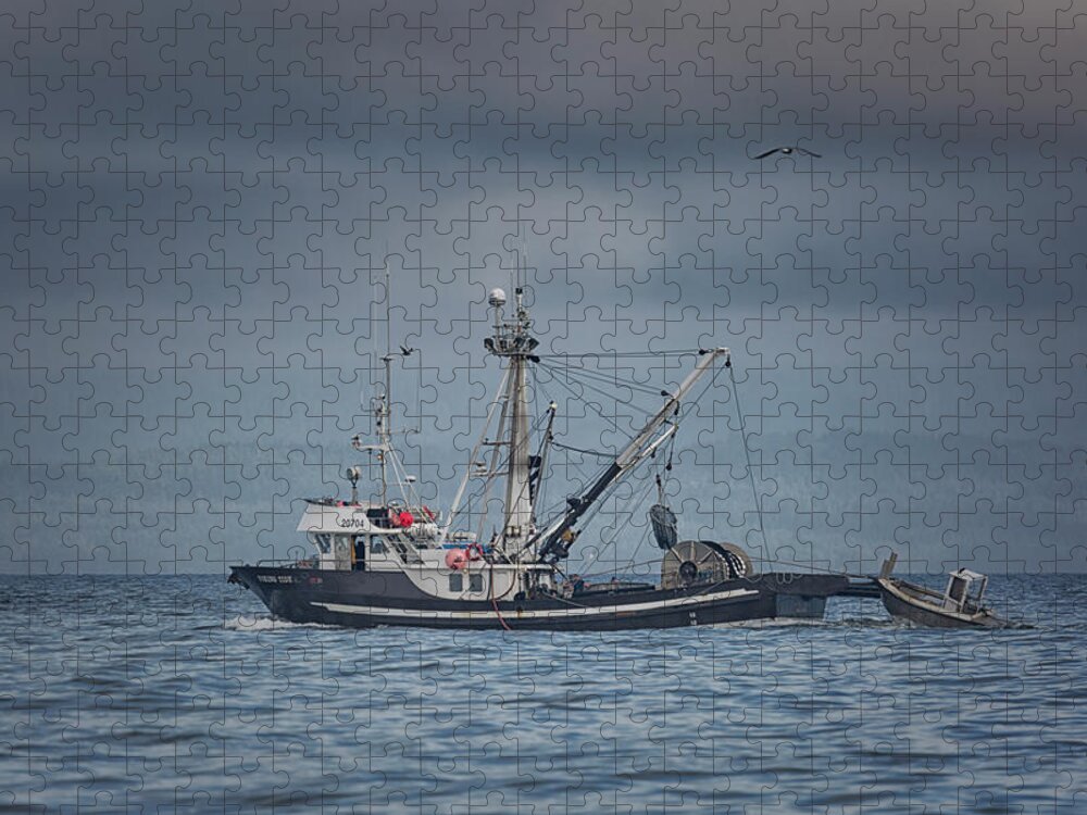 Viking Tide Jigsaw Puzzle featuring the photograph Viking Tide by Randy Hall
