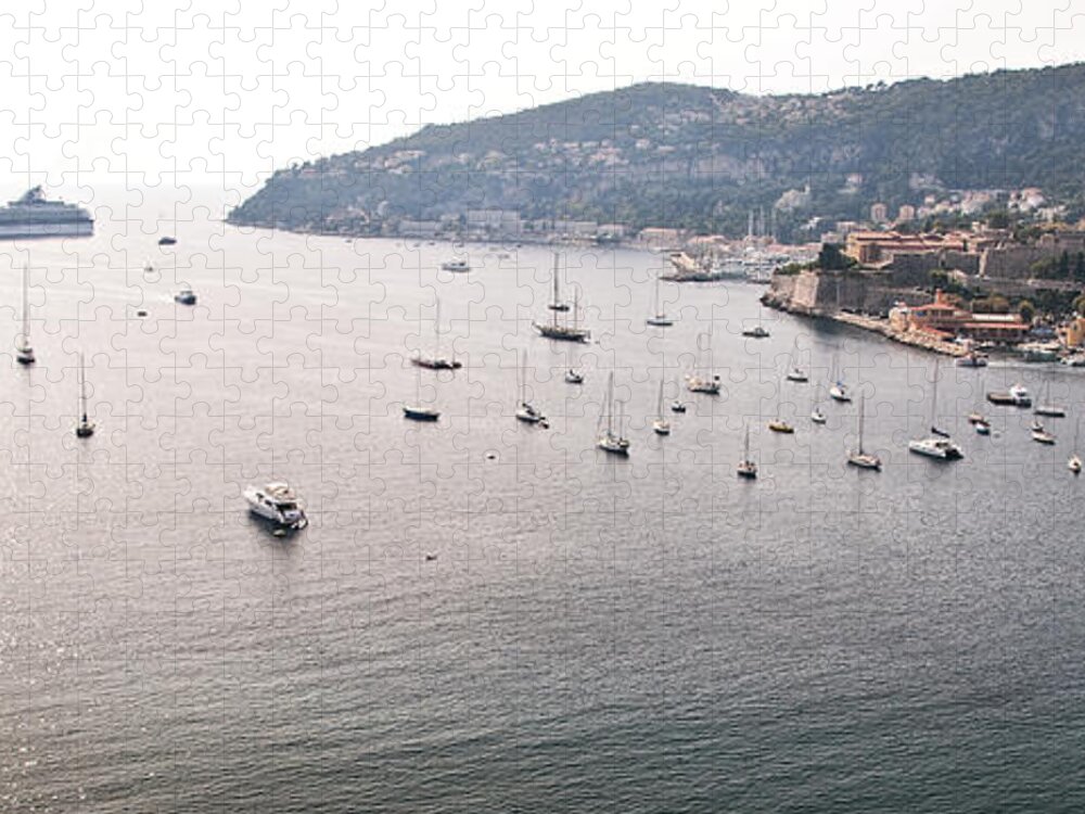 Villefranche Jigsaw Puzzle featuring the photograph Villefranche-sur-Mer by Steven Sparks