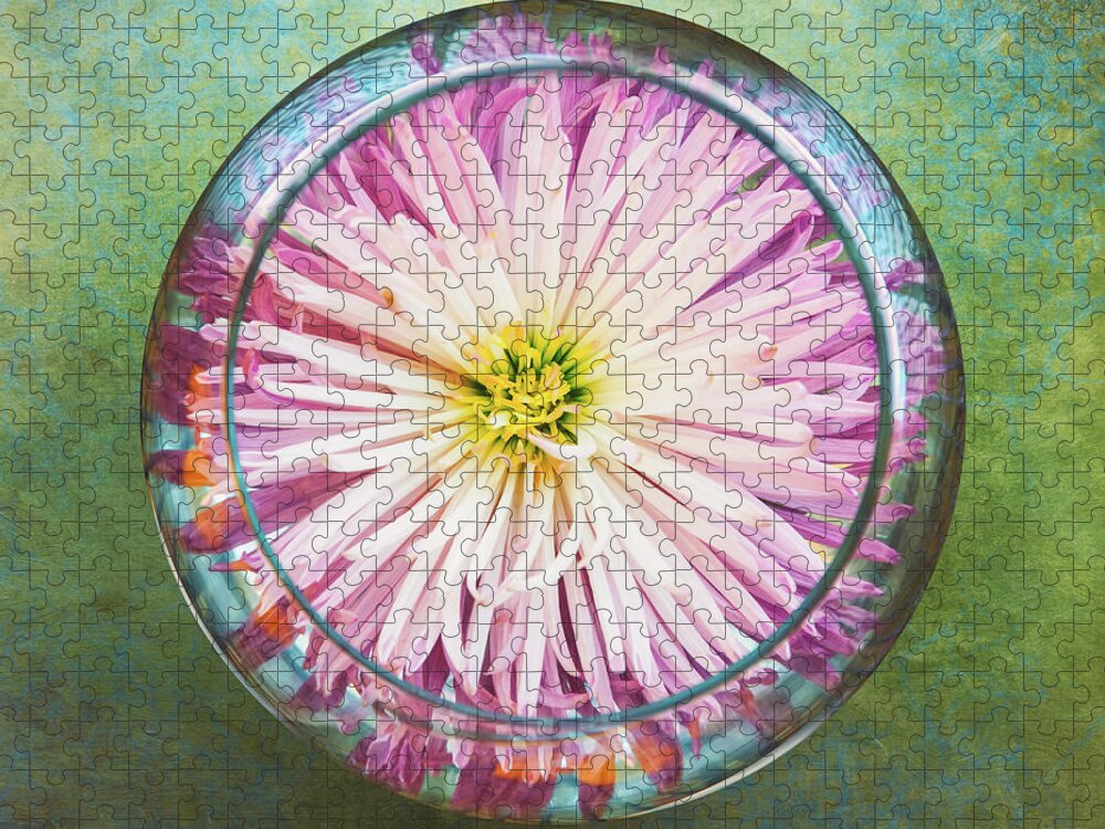 Flower Jigsaw Puzzle featuring the photograph Water Flower by Scott Norris