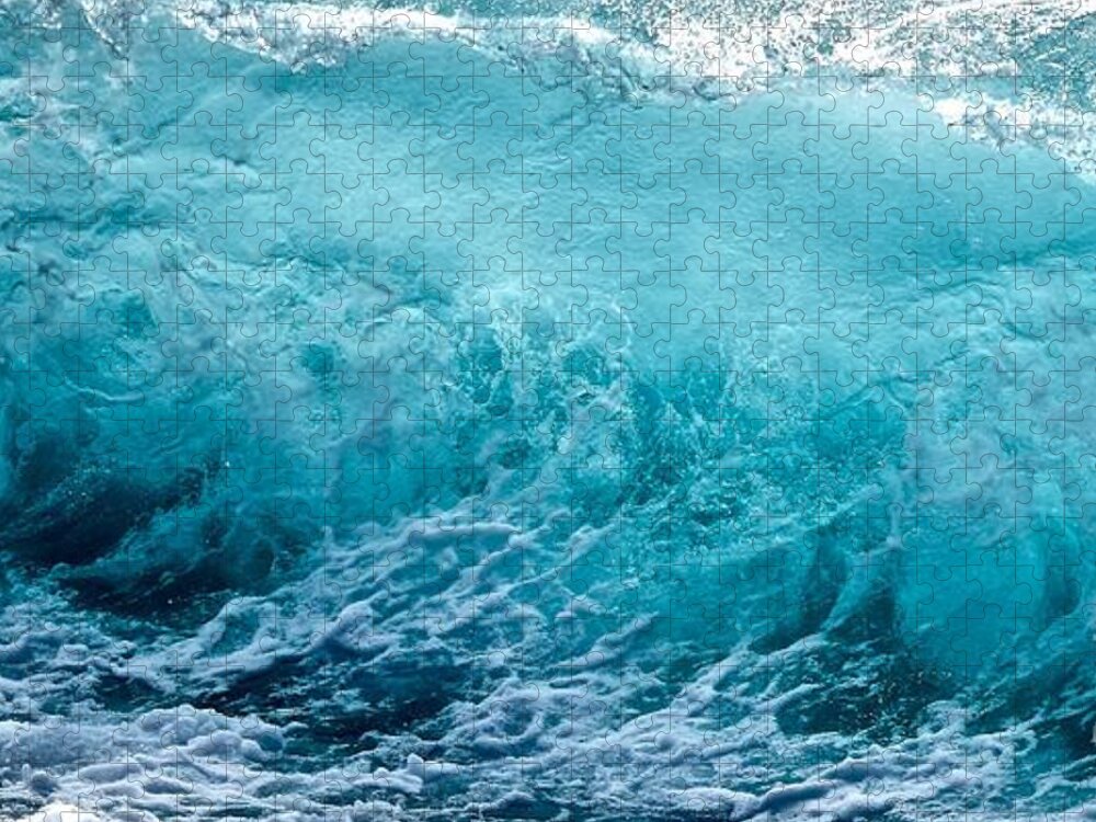 Wave Jigsaw Puzzle featuring the photograph Wave of Expectation by Debra Banks