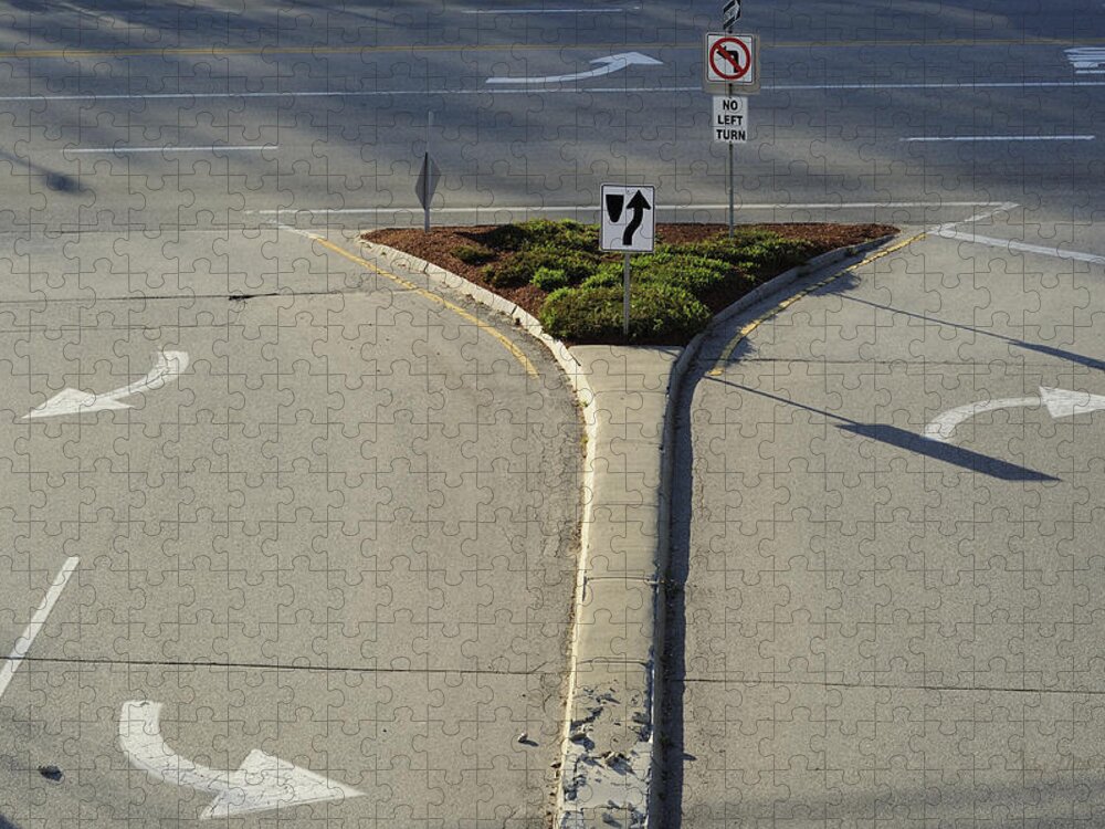 Street Jigsaw Puzzle featuring the photograph Welcome to Driver's Ed by Luke Moore