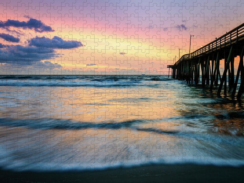 Landscape Jigsaw Puzzle featuring the photograph When the Tides Return by Michael Scott