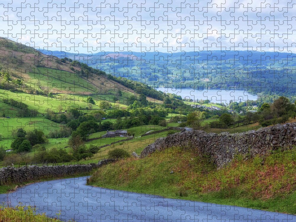 Windermere Jigsaw Puzzle featuring the photograph Windermere - Lake District by Joana Kruse