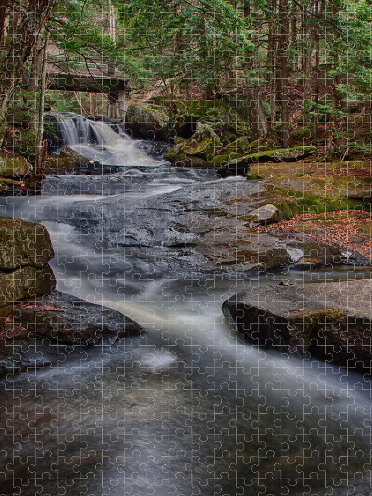 #vistaphotography Jigsaw Puzzle featuring the photograph Winding downstream by Jeff Folger