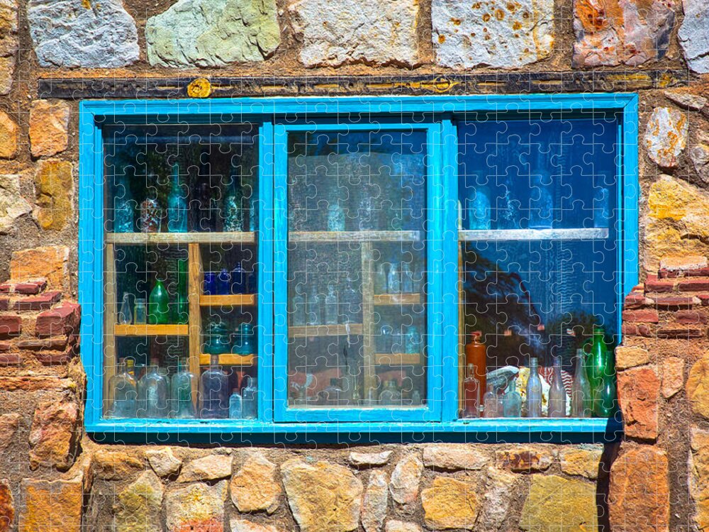 New Mexico Jigsaw Puzzle featuring the photograph Windows of New Mexico I by David Patterson