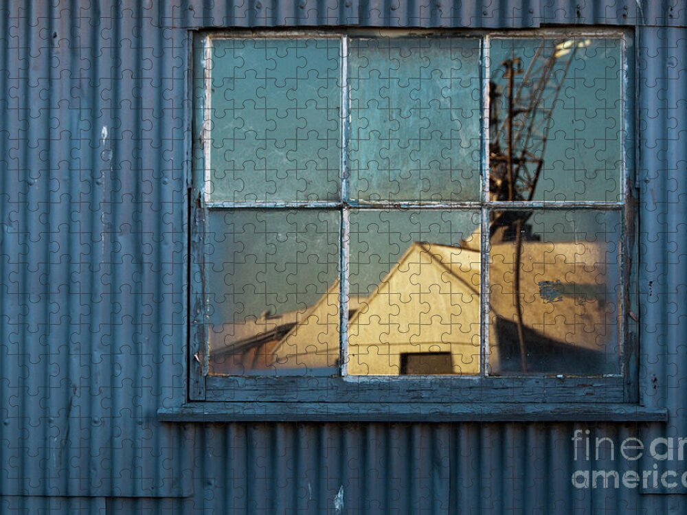Window Jigsaw Puzzle featuring the photograph Work View 1 by Werner Padarin