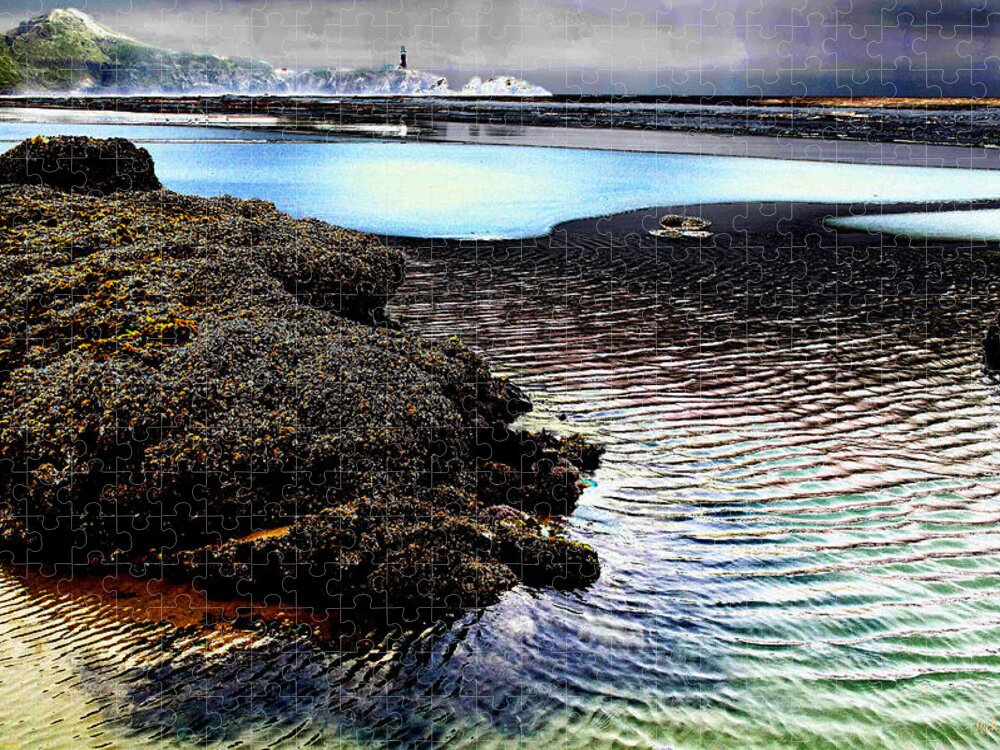 Yaquina Jigsaw Puzzle featuring the photograph Yaquina Dream by Mick Anderson