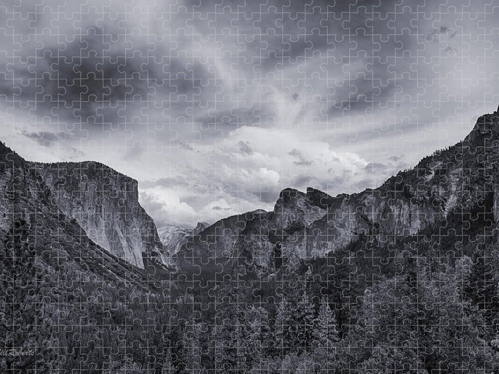 El Capitan Jigsaw Puzzle featuring the photograph Yosemite Valley View by Bill Roberts